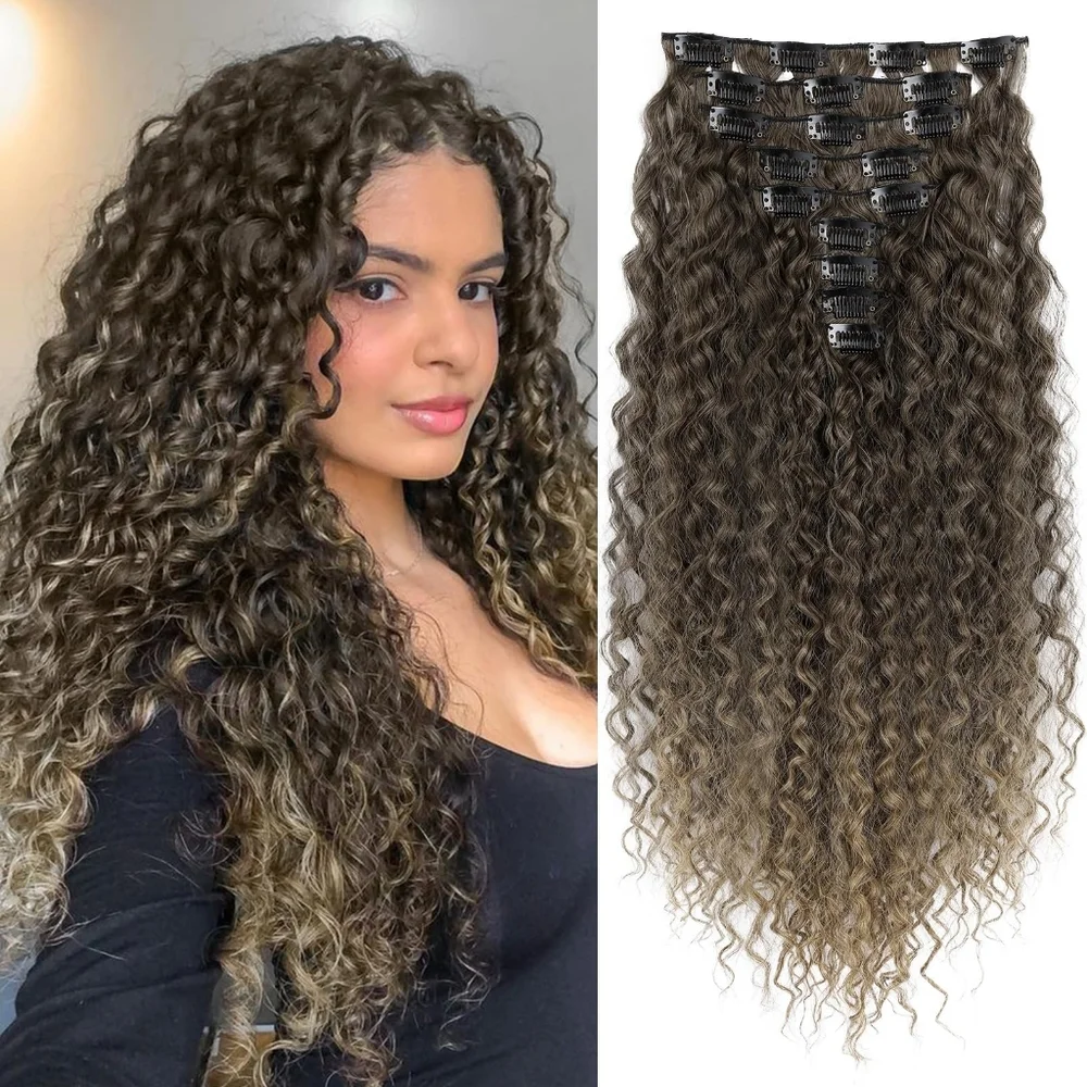 Hair Extension, LONAI‎ 9PCS Clip in Hair Extensions, LN002 22